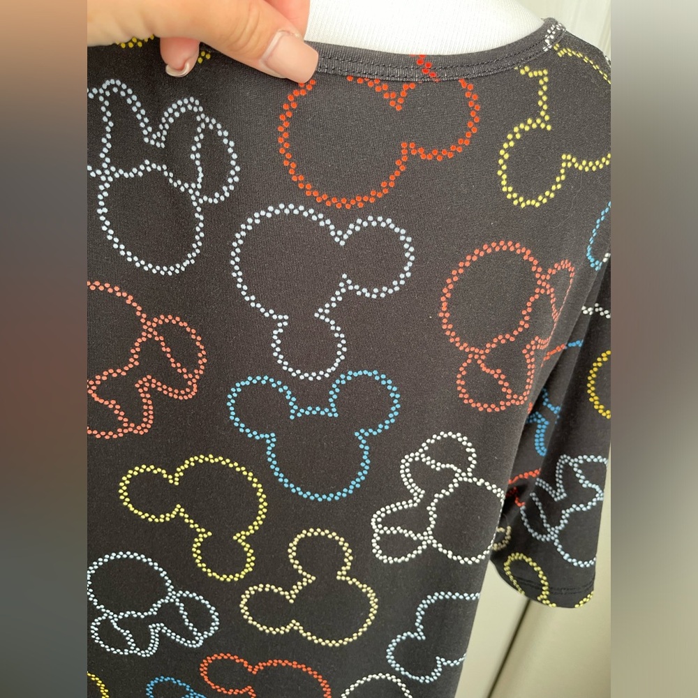 LulaRoe Disney Mickey & Minnie Dress Large - Picture 5 of 6